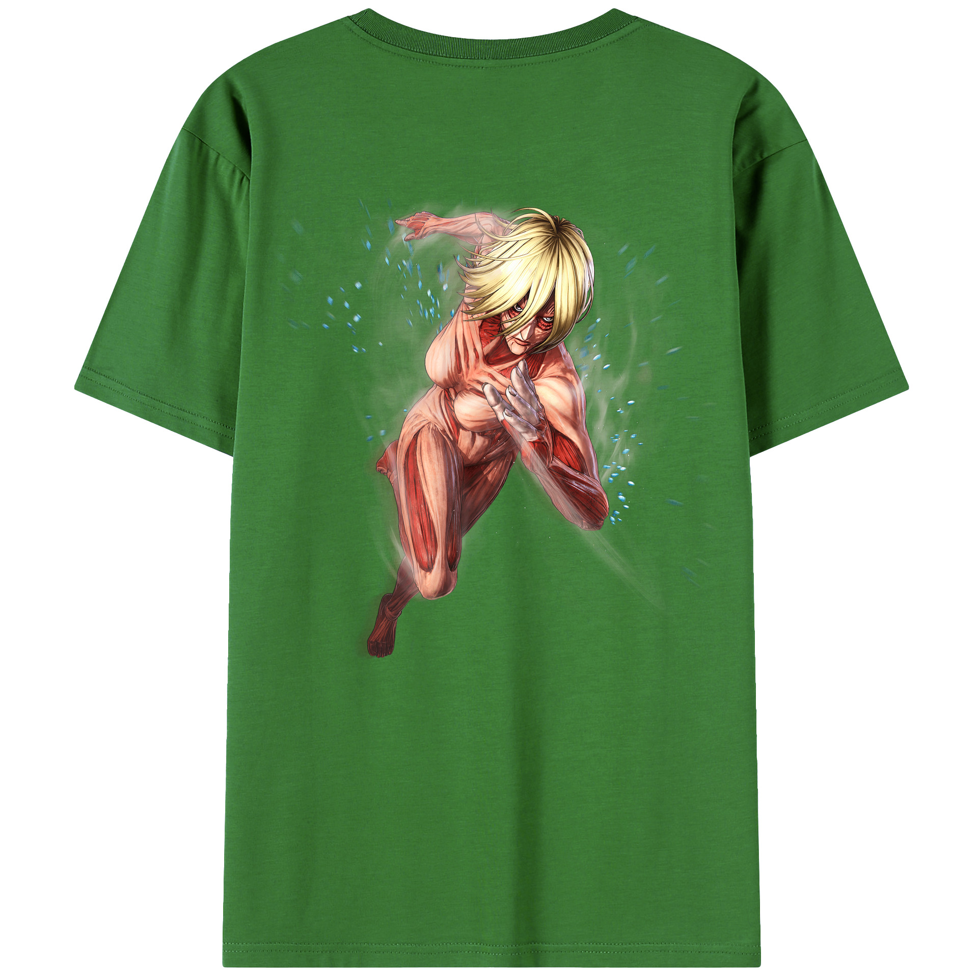 （画像用） 進撃の巨人 Attack on Titan レディース半袖Tシャツ(バックプリント)